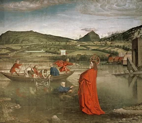 Mirakuløst utkast til fisk, fra altertavlen til kardinal Francois de Mies, ca. 1444